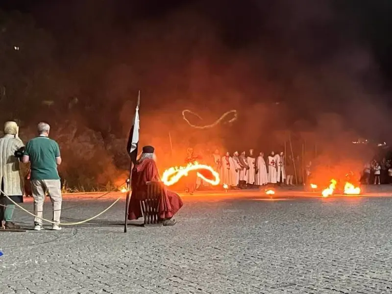 Almourol ganhou vida com recriação histórica do assalto ao Castelo