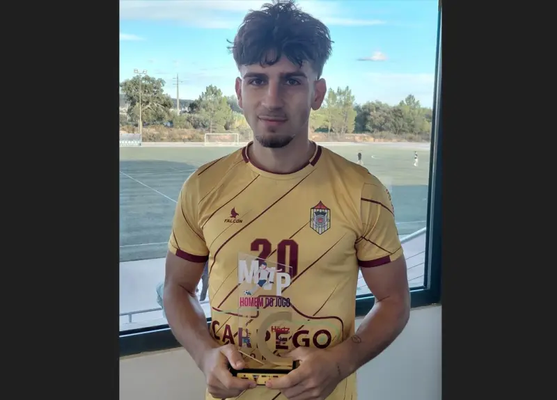 Imagem que acompanha a notícia «DESPORTO - Vasco Catatao (Mação) eleito como o ‘Homem do Jogo’ no triunfo diante do U. Tomar» (Rádio Hertz)