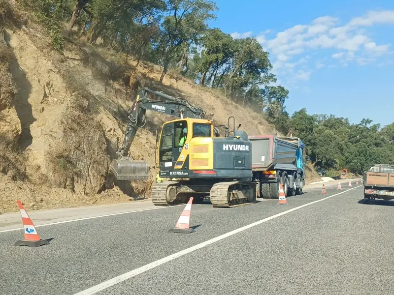 Imagem que acompanha a notícia «Obras na EN118 e EN2 condicionam trânsito em Constância, Abrantes e Sardoal até 6 de novembro» (mediotejo.net)