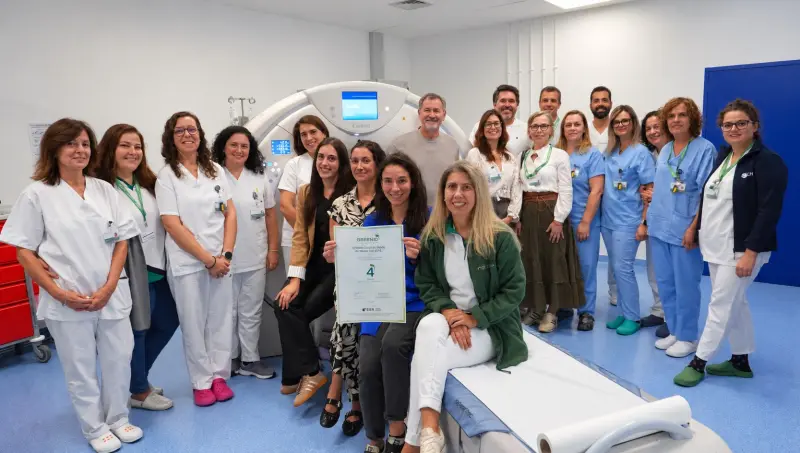 Imagem que acompanha a notícia «MÉDIO TEJO - Unidade Local de Saúde alcançou melhor classificação nacional em radiologia sustentável» (Rádio Hertz)