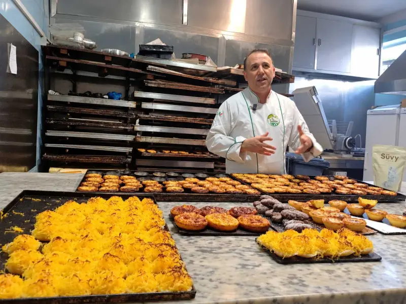Imagem que acompanha a notícia «Chef de Abrantes alia tradição e inovação em pastel de nata sem açúcar refinado» (mediotejo.net)