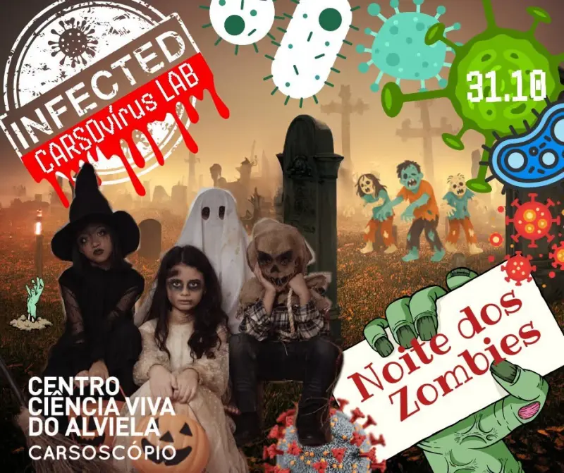Imagem que acompanha a notícia «ALCANENA - Halloween no Centro de Ciência Viva do Alviela» (Rádio Hertz)