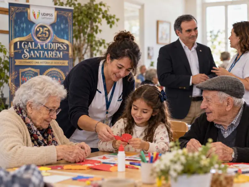Imagem que acompanha a notícia «UDIPSS Santarém celebra 25 anos com primeira Gala e prémios de solidariedade» (MedioTejo.net)