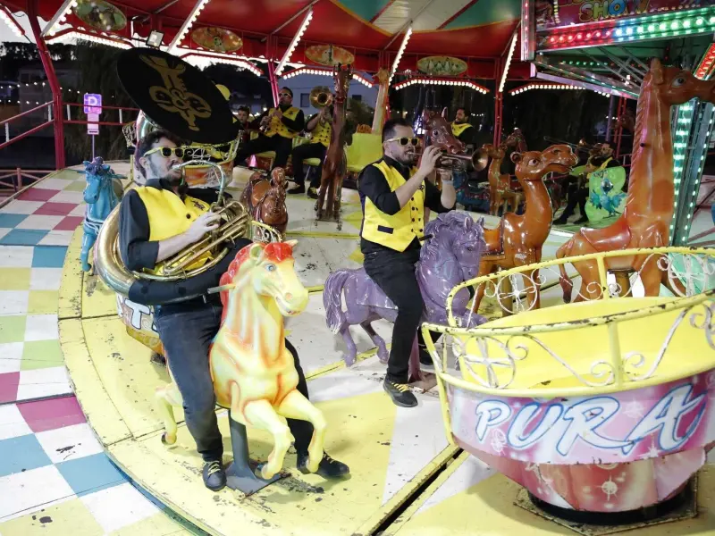Imagem que acompanha a notícia «Tomar despede-se da Feira de Santa Iria com música e tradição nos 400 anos do certame» (MedioTejo.net)