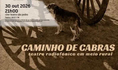 Imagem que acompanha a notícia «ALCANENA - Cine Teatro São Pedro recebe o espetáculo Caminho de Cabras, Casimira» (Rádio Hertz)