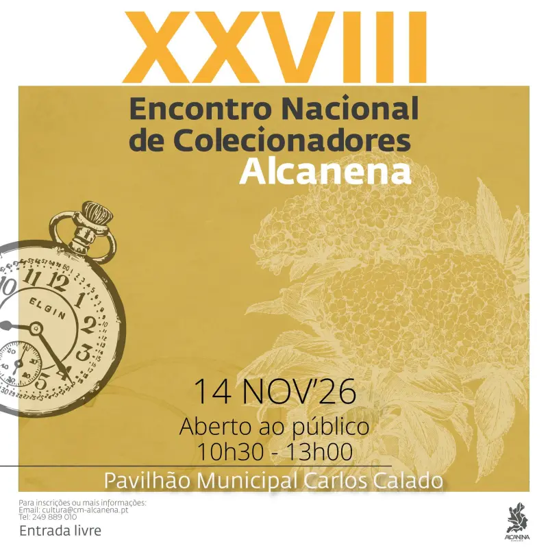Imagem que acompanha a notícia «ALCANENA - Encontro Nacional de Colecionadores com inscrições em curso» (Rádio Hertz)