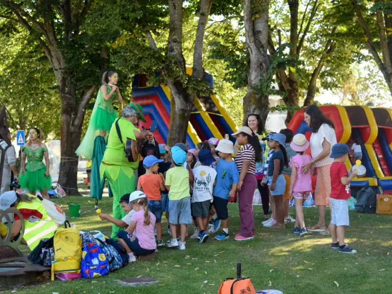 Imagem que acompanha a notícia «Festa da Criança anima Alcanena com atividades para o pré-escolar e 1.º ciclo» (mediotejo.net)