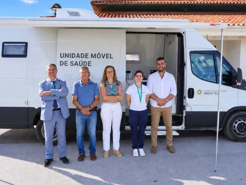 Imagem que acompanha a notícia «Unidades móveis de saúde reforçam cobertura em sete concelhos do Médio Tejo» (mediotejo.net)
