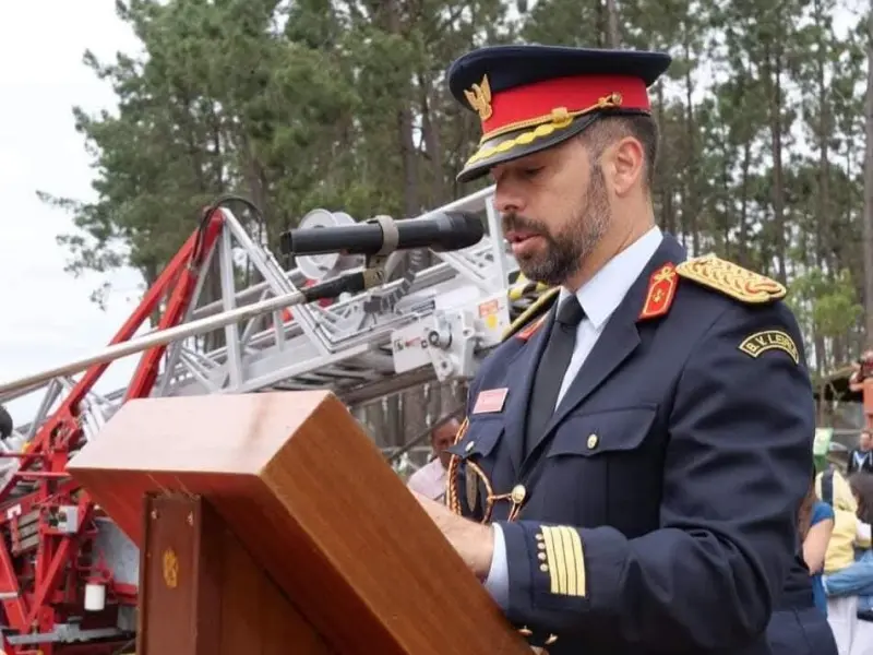 Imagem que acompanha a notícia «Tomar reforça Proteção Civil com novo coordenador e segundo comandante dos Bombeiros» (mediotejo.net)