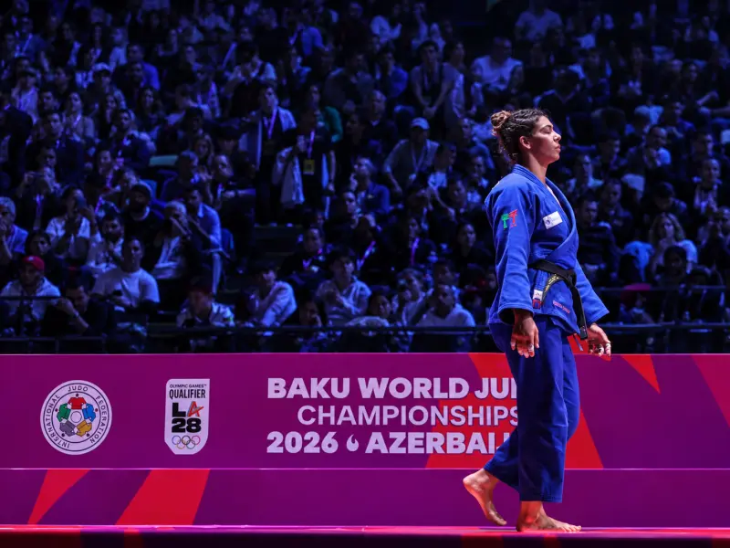 Imagem que acompanha a notícia «Judo | Patrícia Sampaio termina Mundial em quinto e já aponta aos Jogos Olímpicos de Los Angeles» (mediotejo.net)