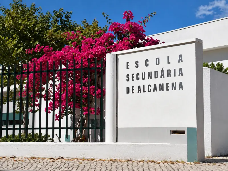 Imagem que acompanha a notícia «Requalificação da escola secundária de Alcanena concluída com investimento de 6,7 ME» (mediotejo.net)