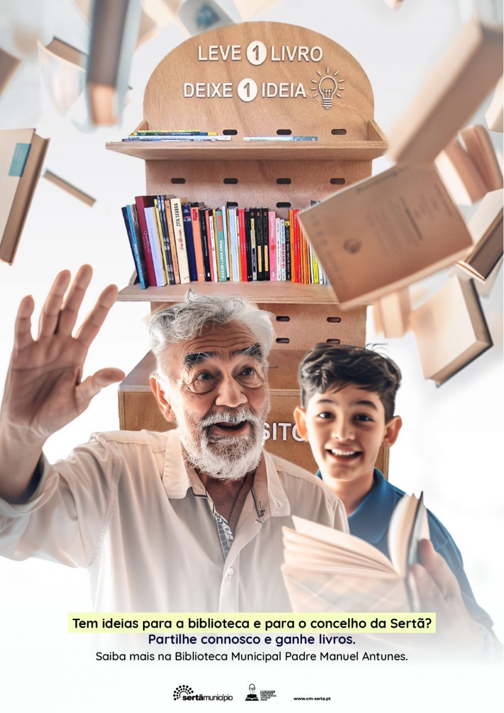 serta-–-campanha-pioneira-da-biblioteca-municipal-oferece-livros-em-troca-de-ideias