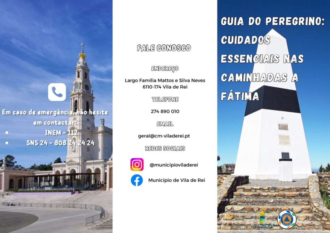 vila-de-rei-–-municipio-lanca-‘guia-do-peregrino:-cuidados-essenciais-nas-caminhadas-a-fatima’