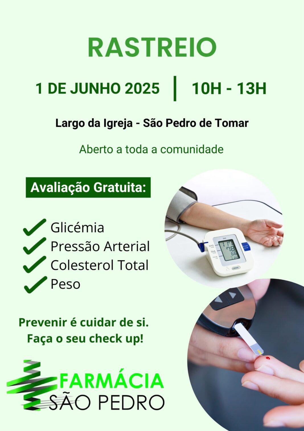 tomar-–-farmacia-de-sao-pedro-promove-rastreio-gratuito-de-saude-no-domingo