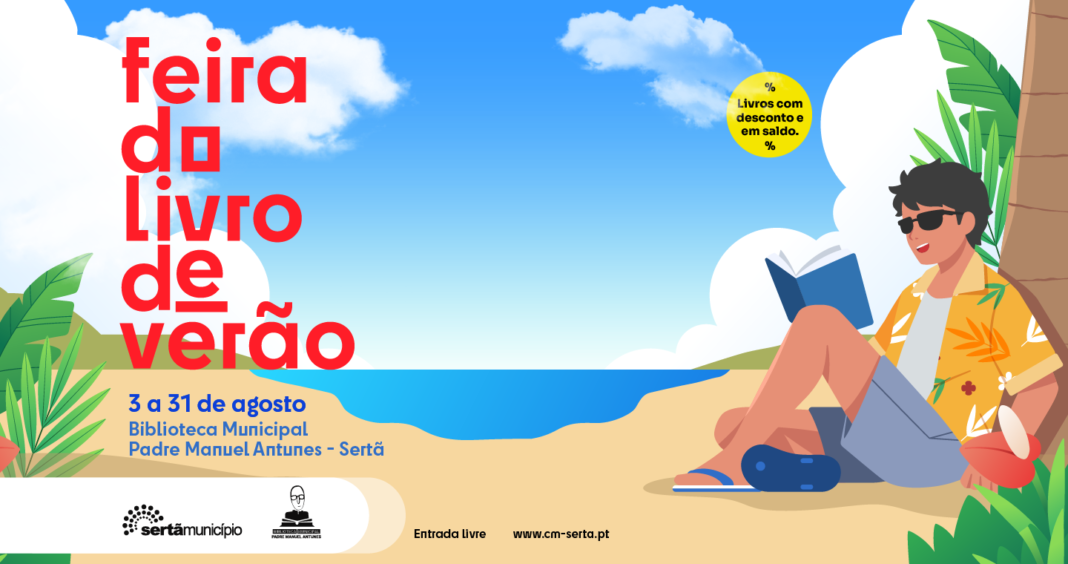serta:-feira-do-livro-de-verao-regressa-a-biblioteca-municipal-no-mes-de-agosto